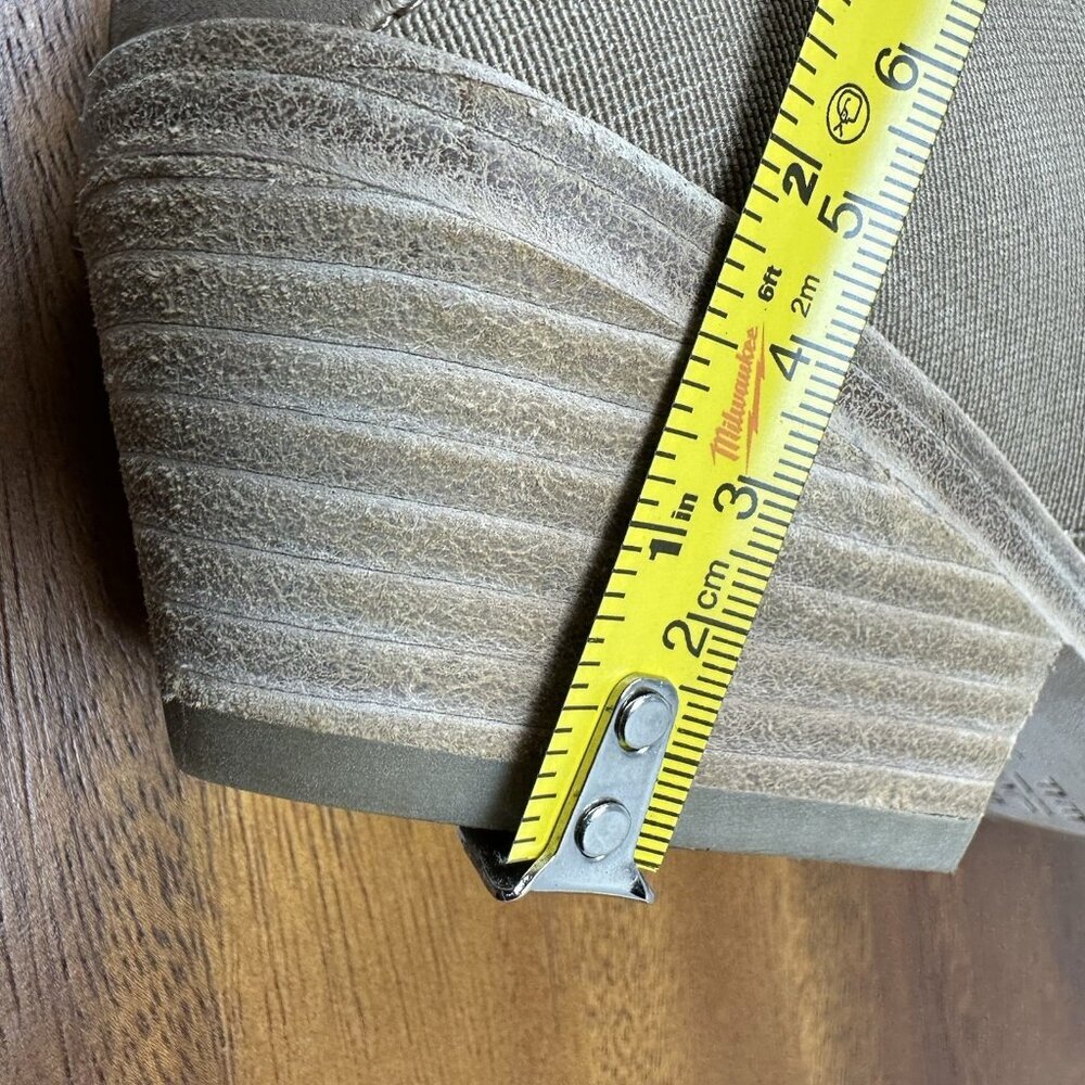 Eileen Fisher Shoes Perry Tumbled‎ Nubuck Size 7.5 Tan - Picture 12 of 15